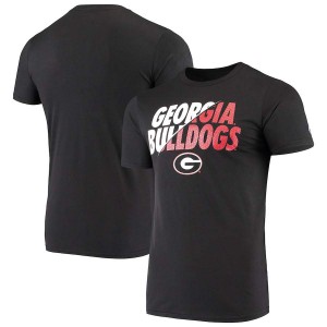 Men Georgia Bulldogs Black Champion Game Ready College Football T-Shirt 925862-449