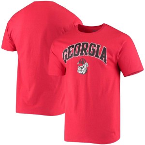 Men Georgia Bulldogs Red Champion Classic Campus College Football T-Shirt 719579-200