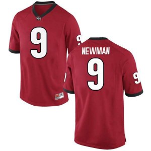 Men Georgia Bulldogs #9 Jamie Newman Red Game College Football Jersey 607495-753