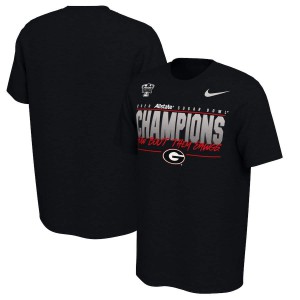 Men Georgia Bulldogs 2020 Sugar Bowl Black s Locker Room Champion College Football T-Shirt 955230-775