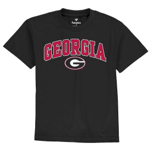 Youth Georgia Bulldogs Campus Black College Football T-Shirt 476061-503