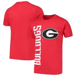 Youth Georgia Bulldogs Big & Bold Red College Football T-Shirt 606593-501