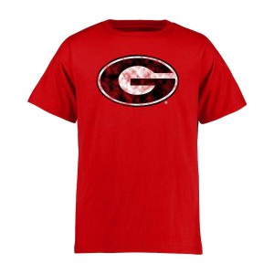Youth Georgia Bulldogs Classic Red Primary College Football T-Shirt 675132-908