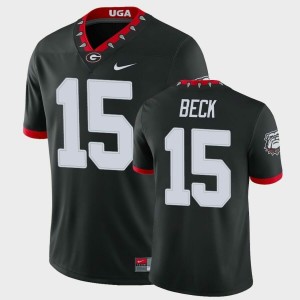Men Georgia Bulldogs #15 Carson Beck Black Game College Football Jersey 928871-954